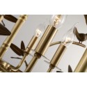 Fine Brass 6 Light Chandelier