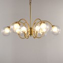 Fine Brass 12 Light Chandelier