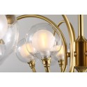 Fine Brass 12 Light Chandelier