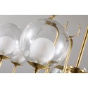 Fine Brass 8 Light Chandelier