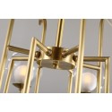 Fine Brass 8 Light Chandelier