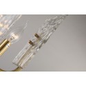 Fine Brass 6 Light Chandelier