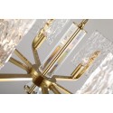 Fine Brass 8 Light Chandelier