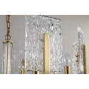 Fine Brass 10 Light Chandelier