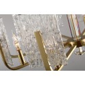 Fine Brass 10 Light Chandelier