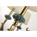 Fine Brass 8 Light Chandelier