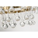 Fine Brass 6 Light Chandelier