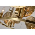 Fine Brass 6 Light Chandelier