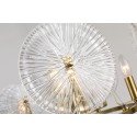 Fine Brass 6 Light Chandelier