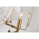 Fine Brass 6 Light Chandelier