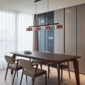 4 Light Single Tier Modern/ Contemporary Rotatable Chandelier