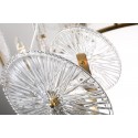 Fine Brass 6 Light Chandelier