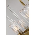 Fine Brass 6 Light Chandelier