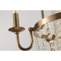 Fine Brass 4 Light Crystal Chandelier