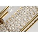 Fine Brass 4 Light Crystal Chandelier