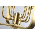 Fine Brass 8 Light Chandelier