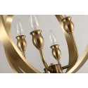 Fine Brass 4 Light Chandelier