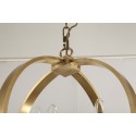 Fine Brass 4 Light Chandelier