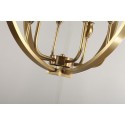 Fine Brass 6 Light Chandelier