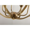 Fine Brass 6 Light Chandelier