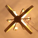 Fine Brass 6 Light Chandelier