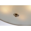 Fine Brass 3 Light Flush Mount Ceiling Light