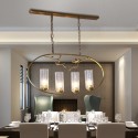 Fine Brass 4 Light Chandelier