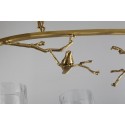 Fine Brass 4 Light Chandelier