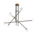 Modern/ Contemporary 6 Light 3-Tier Chandelier
