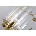 Fine Brass 6 Light Chandelier