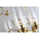 Fine Brass 6 Light Chandelier