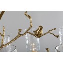 Fine Brass 6 Light Chandelier