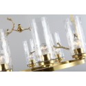 Fine Brass 8 Light Chandelier