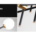 Modern/ Contemporary 6 Light 3-Tier Chandelier