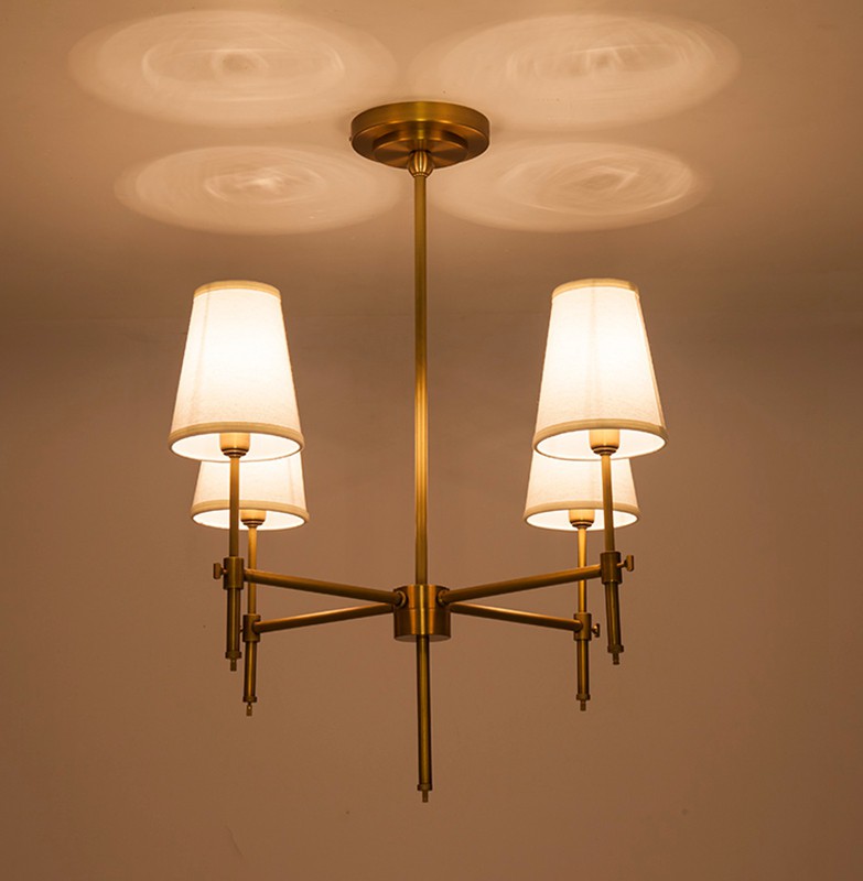 Kingso 4 light shop chandelier