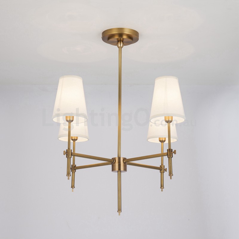 Kingso 4 shop light chandelier