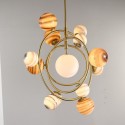 Fine Brass 13 Light Chandelier