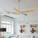 Modern/ Contemporary 8 Light Chandelier