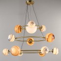 Fine Brass 13 Light Chandelier