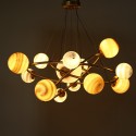 Fine Brass 13 Light Chandelier