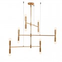 8 Light 3-Tier Modern/ Contemporary Chandelier