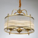 Fine Brass 5 Light Chandelier