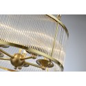 Fine Brass 5 Light Chandelier