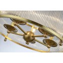 Fine Brass 5 Light Chandelier