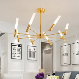 8 Light Rotatable Modern/ Contemporary Chandelier