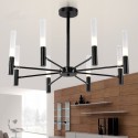 8 Light Rotatable Modern/ Contemporary Chandelier