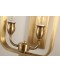 Fine Brass 2 Light Candle Style Wall Sconce