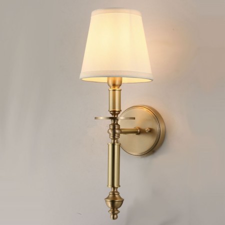 Fine Brass 1 Light Wall Sconce