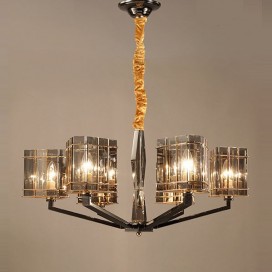 6 Light Modern/ Contemporary Single Tier Chandelier