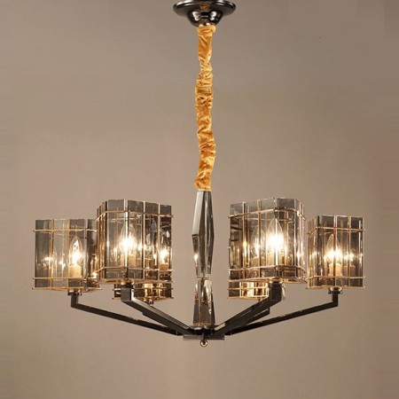 6 Light Modern/ Contemporary Single Tier Chandelier